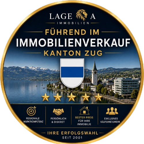 Auszeichnung: Führend im Immobilienverkauf im Kanton Zug
