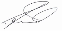 Unterschrift von Richard A. Lüdi